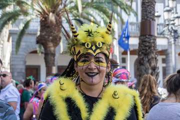 El Carnaval 'okupa' las calles del casco antiguo de la capital (Foto José Francisco Fernández Belda)